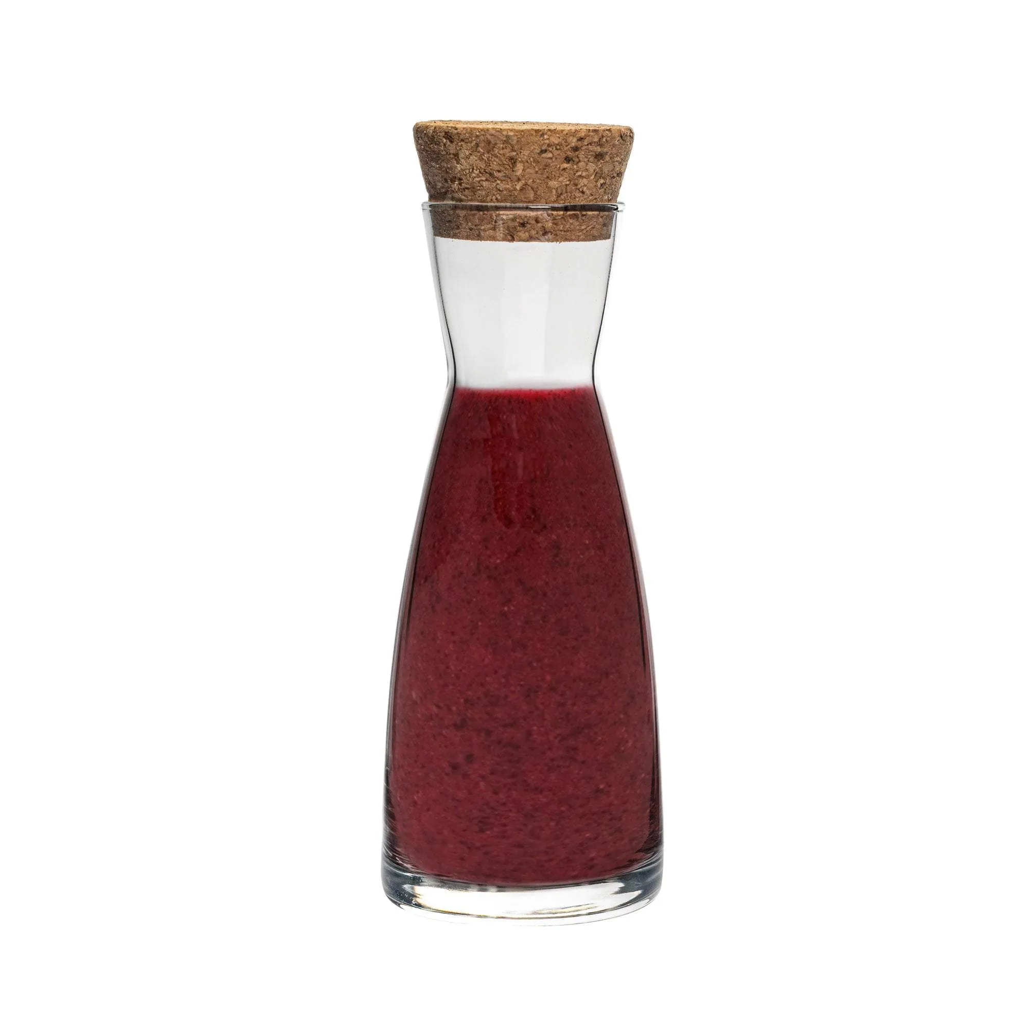 1.1L Ypsilon Glass Carafe with Cork Lid - By Bormioli Rocco