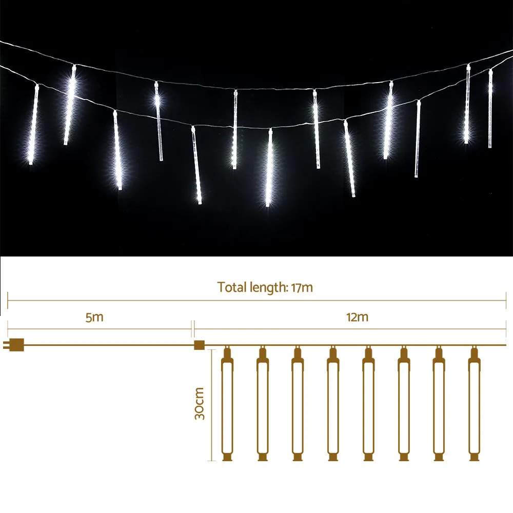 12M Christmas Lights Shower Light 960 LED Falling Meteor