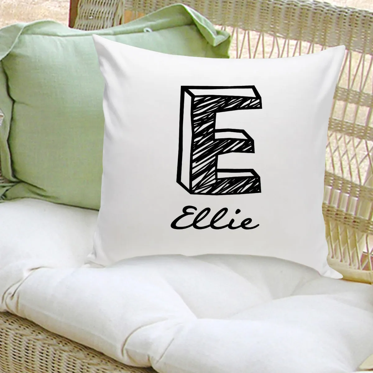 16x16 Family Name Throw Pillows