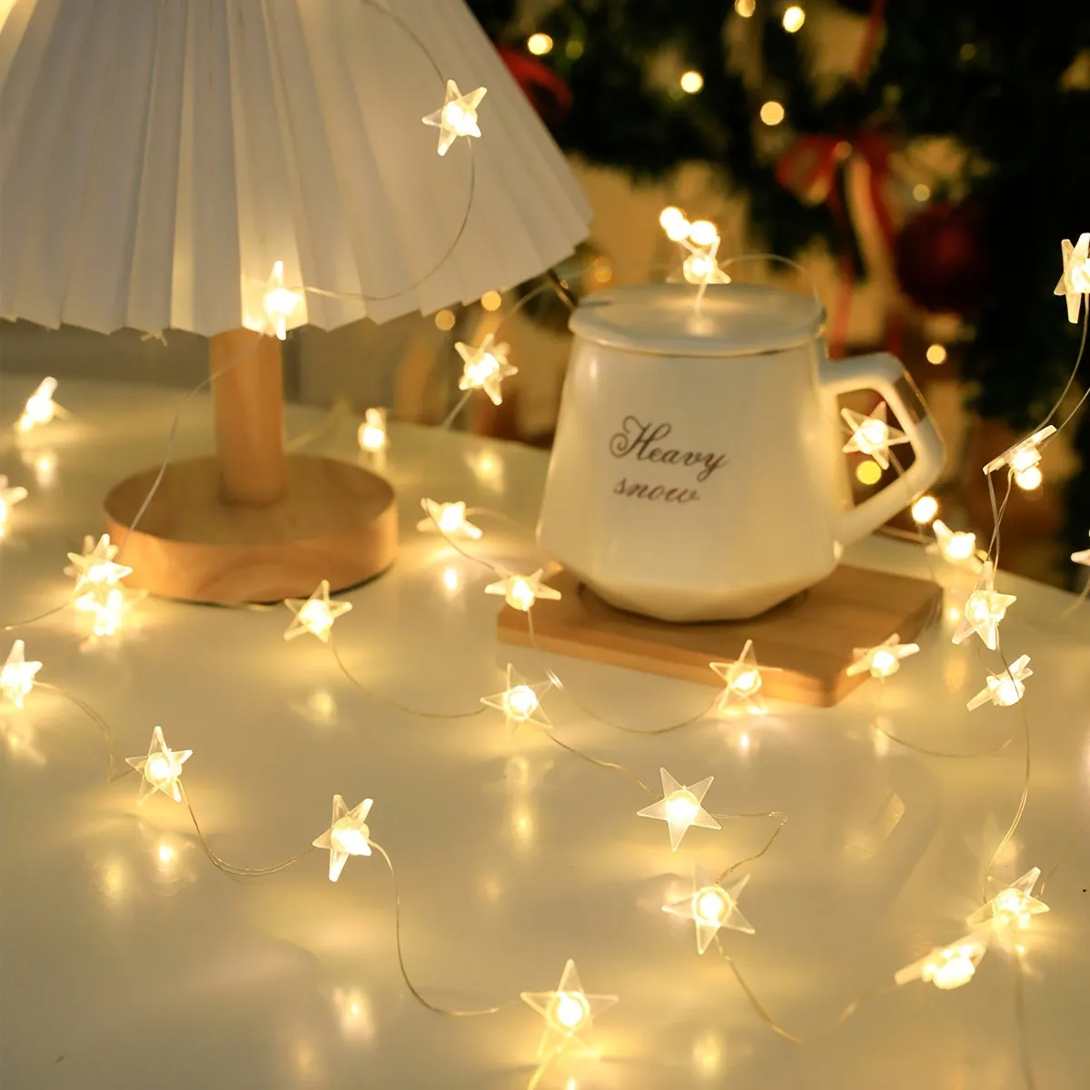 1pc Star String Lights Waterproof Fairy Lights for Decor