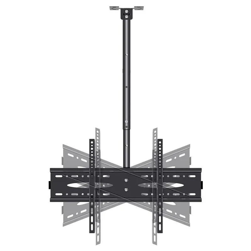 20-55 Inch Adjustable Tilt Swivel Ceiling Tv Mount Bracket -807A