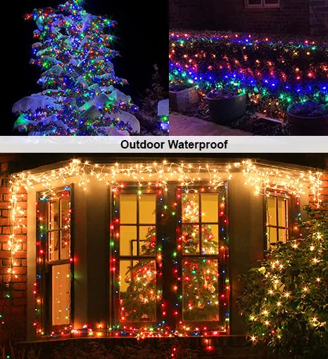 200 LED Solar Powered Outdoor String Light