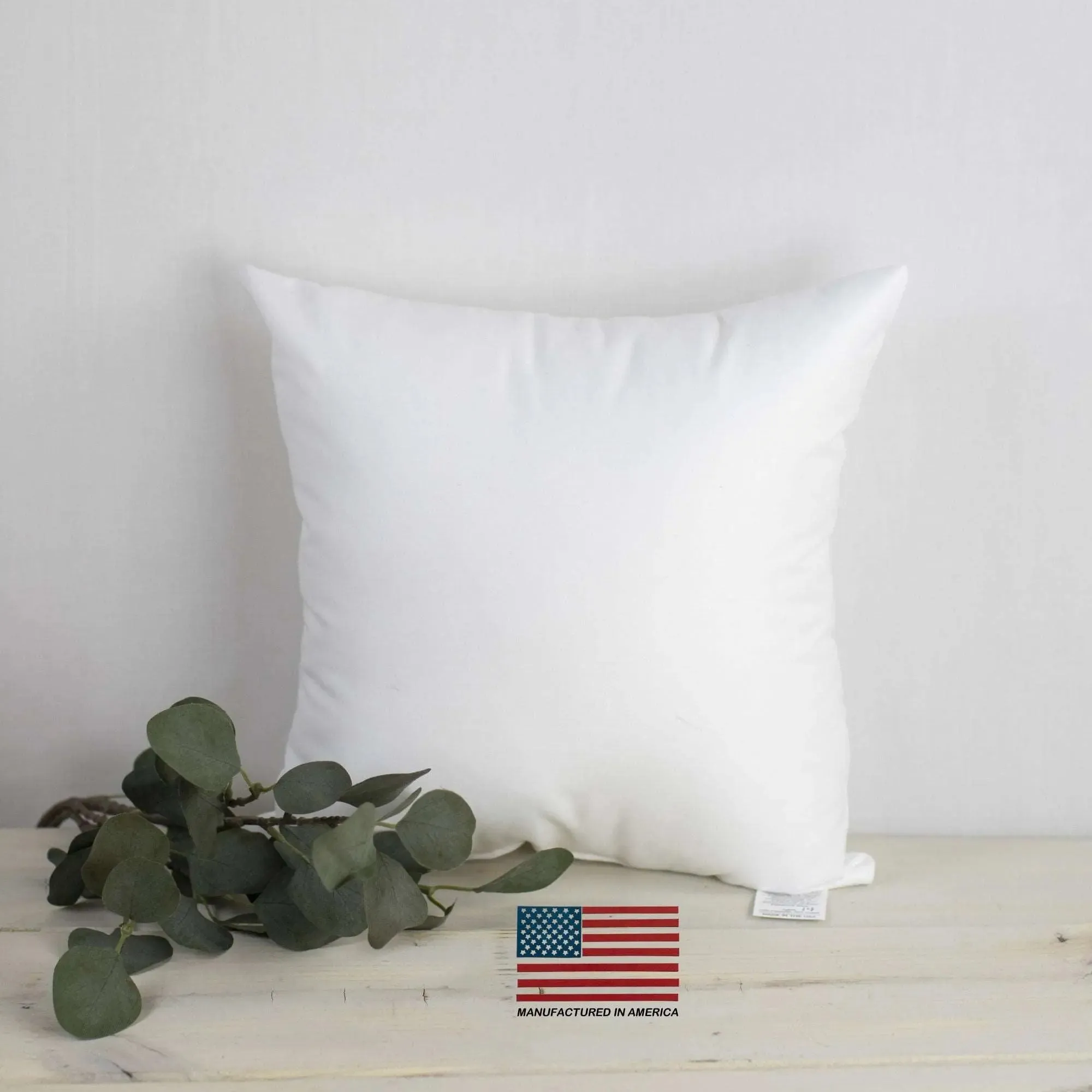 24x24 | Indoor Outdoor Hypoallergenic Polyester Pillow Insert | Quality Insert | Pillow Inners | Throw Pillow Insert | Square Pillow Inserts