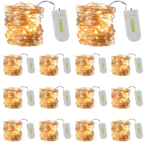 30 LEDs 9ft Battery Operated LED Fairy String Lights