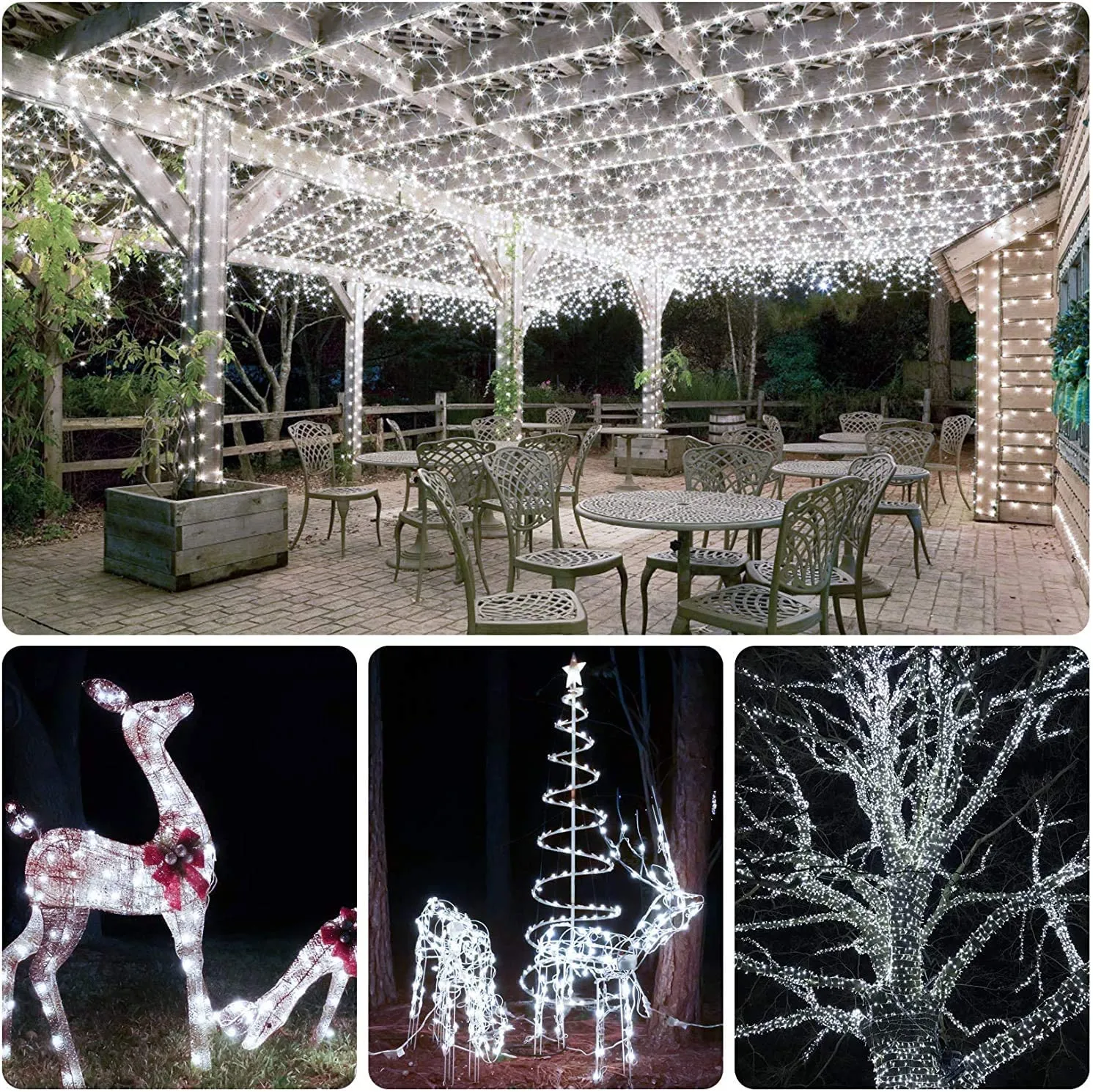 30 LEDs 9ft Battery Operated LED Fairy String Lights