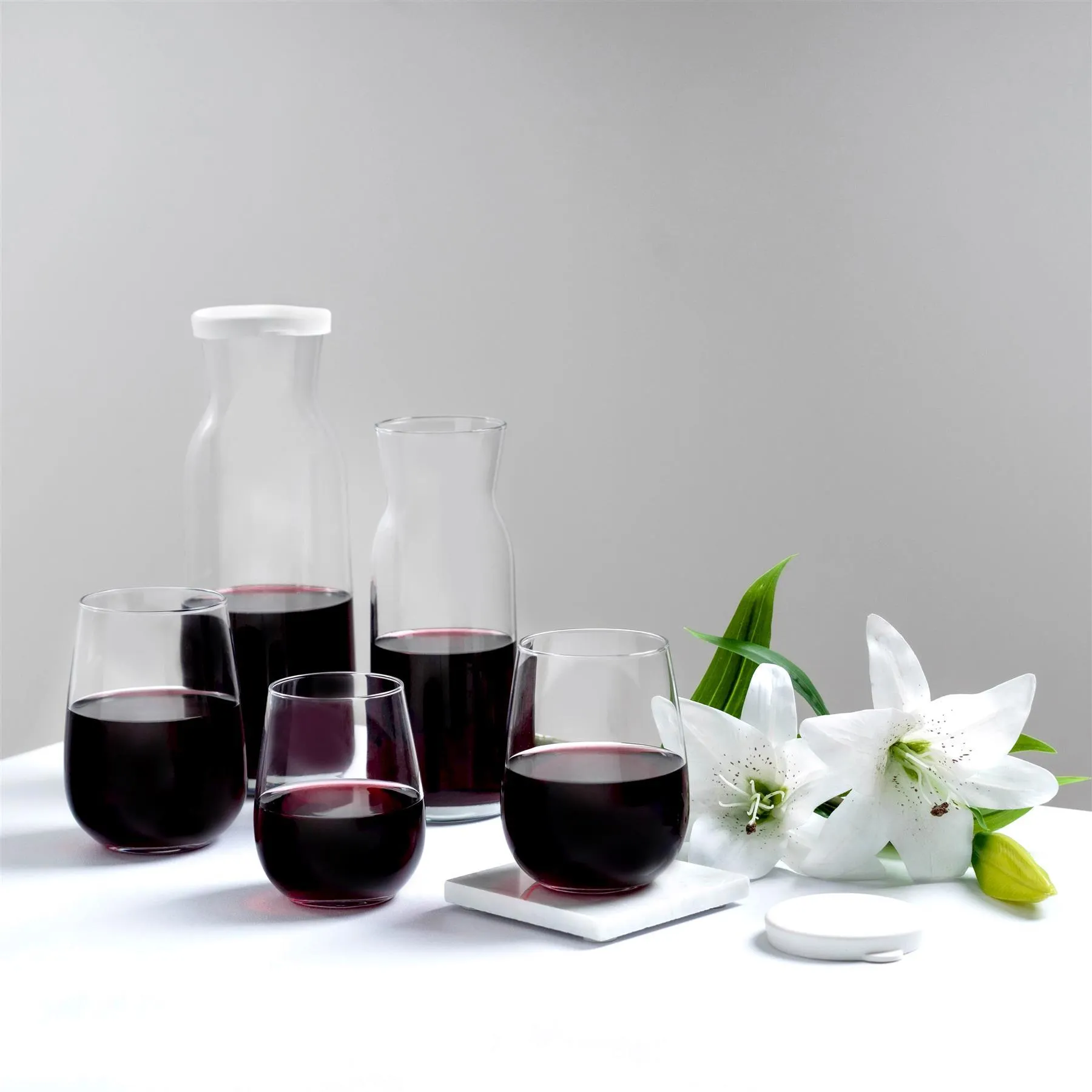 475ml Gaia Stemless Wine Glasses - Pack of Six - By LAV