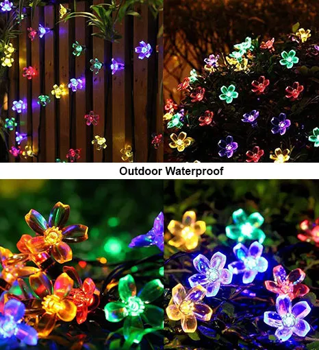 50 LED Cherry Blossom Solar Light