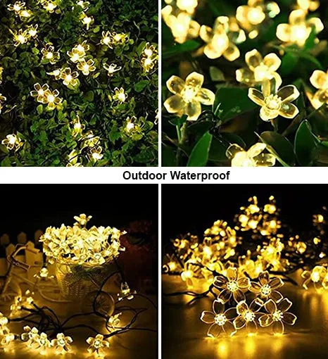 50 LED Cherry Blossom Solar Light