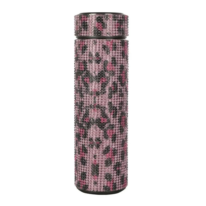 500ml Rhinestone Thermos Bottle Stainless Steel Flask for Girls