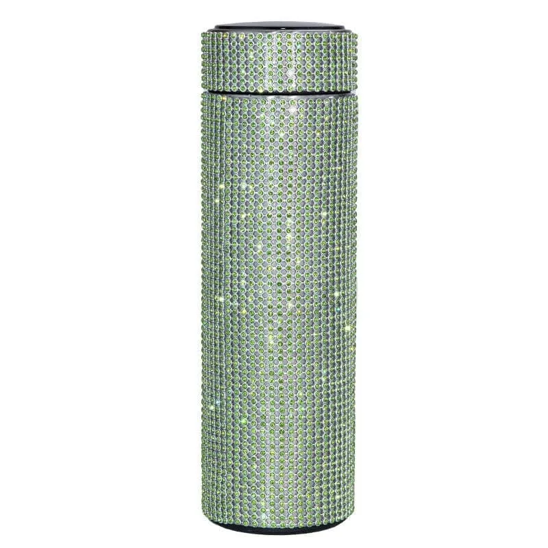 500ml Rhinestone Thermos Bottle Stainless Steel Flask for Girls