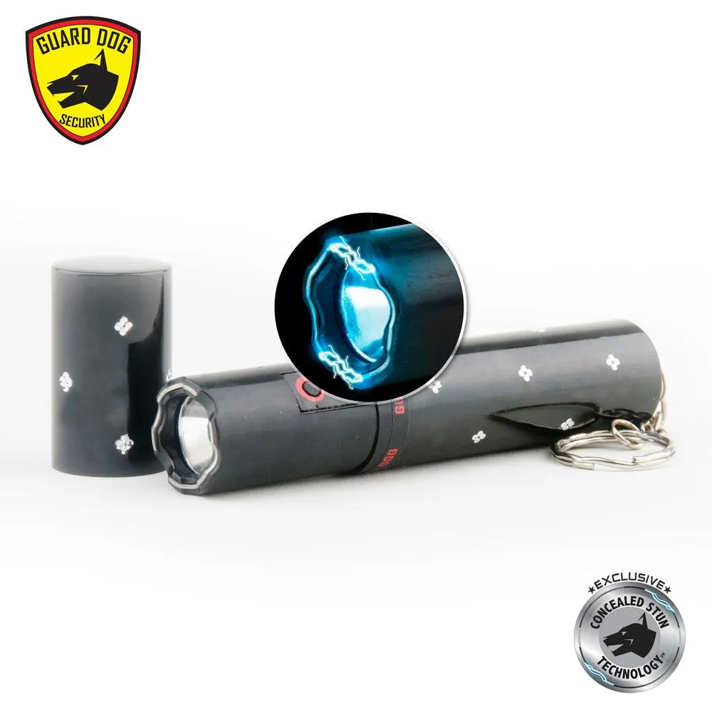 6 Units Concealed, Lipstick Keychain Stun Gun with Flashlight