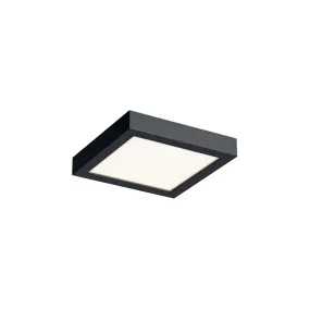 6"  Square LED Flushmount