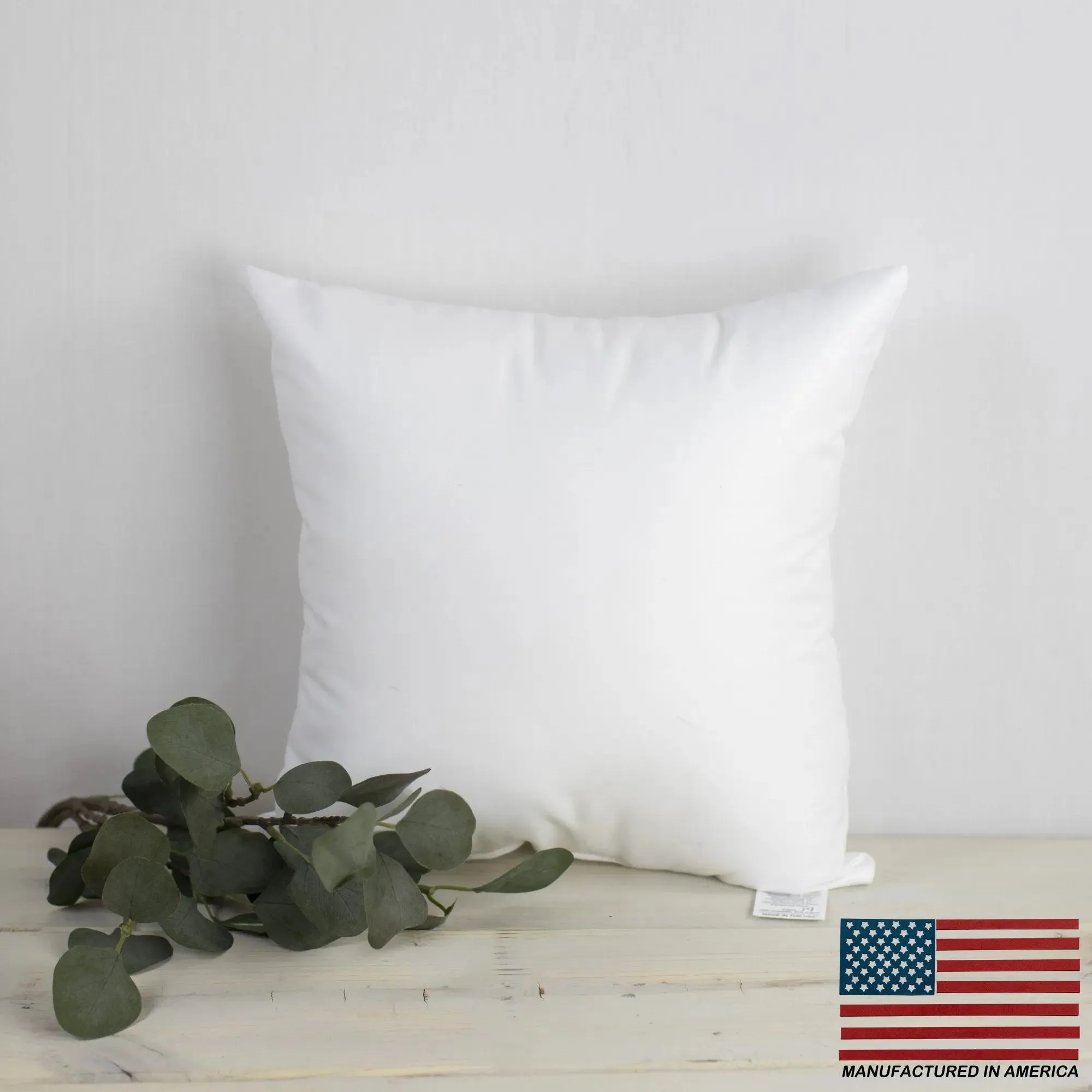 6x6 | Square Angel Hair Insert | Indoor Outdoor Down Alternative Hypoallergenic Pillow Insert | Quality Insert | Premium Insert