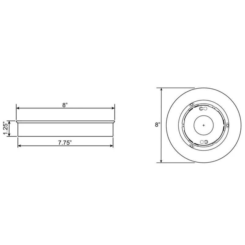 Access 50039 Illumi 1-lt LED Flush Mount