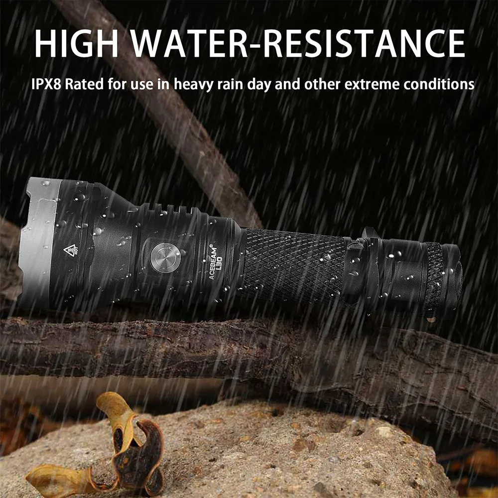 Acebeam L30 Gen II 4000 Lumen CREE LED Tactical Flashlight