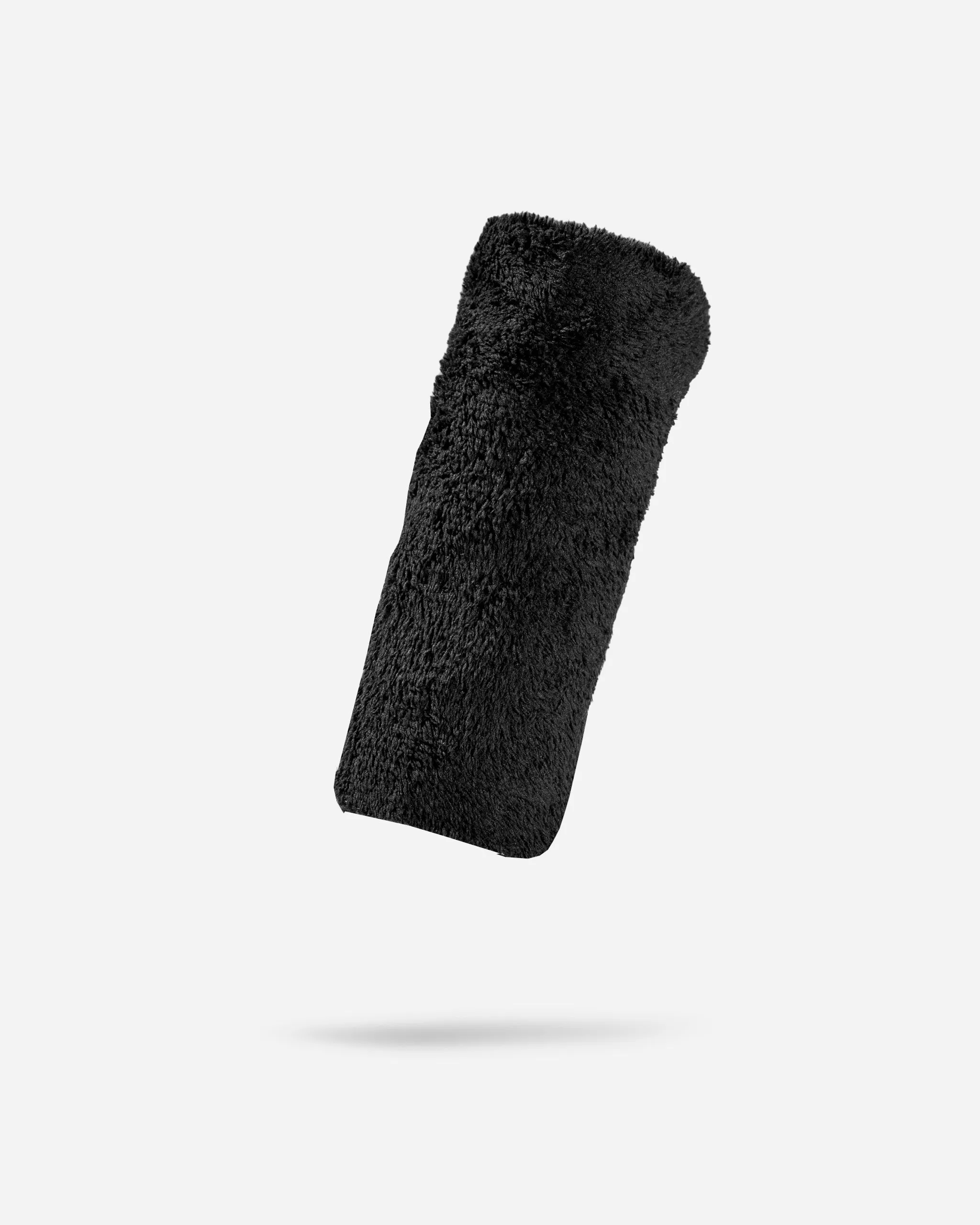 Adam's Borderless Black Lite Plush Towel