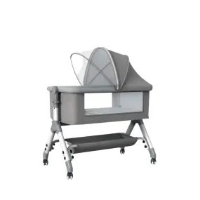 Adjustable Baby Bassinet Cradle With Mosquito Net And Built-In Mattress Bb36