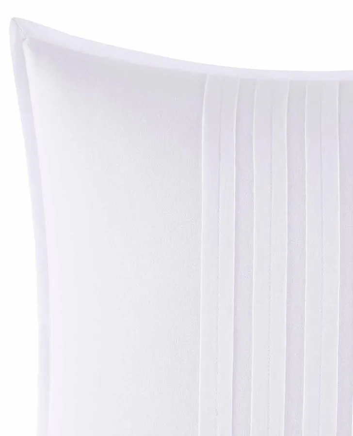 Adley White Applique Square Pillow