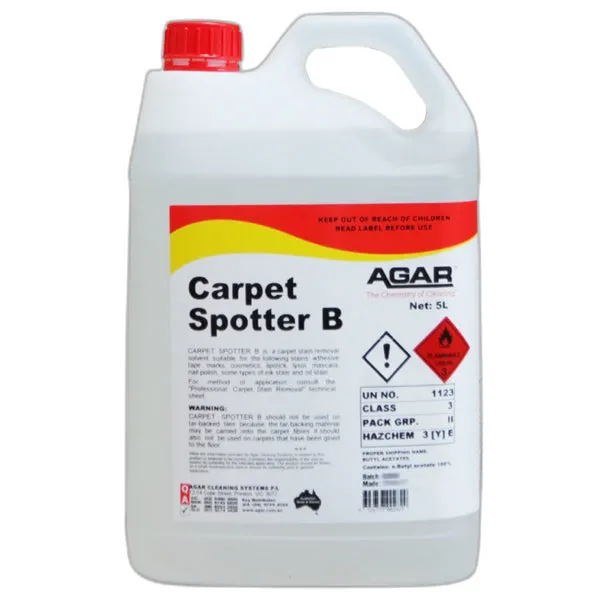 Agar Carpet Spotter B Stain Remover