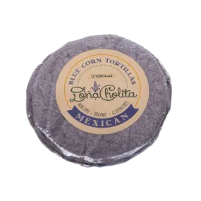 All-Natural Frozen Blue Corn Tortillas from Australia (12pc)