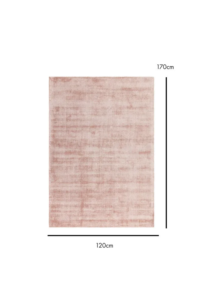 Aston Copper Pink Rug - 3 Sizes Available