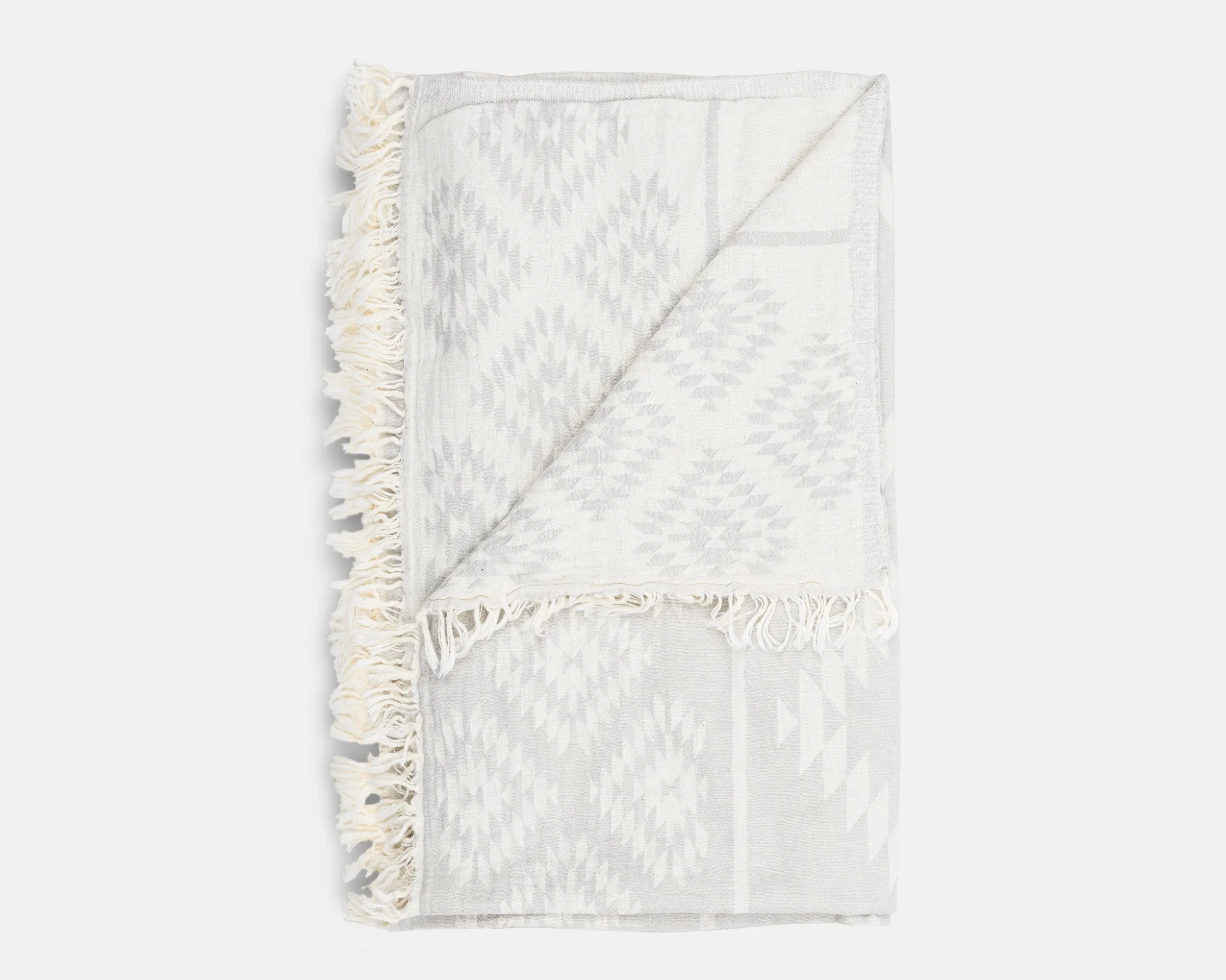 Aztec Beach Blanket - Grey