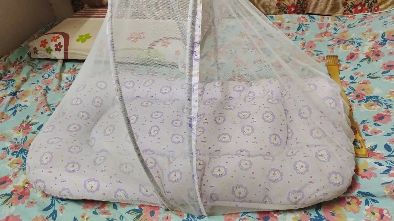 Baby Bed Set with Mosquito Net