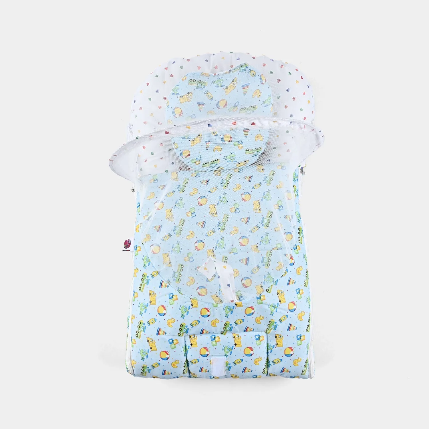 Baby Carry Nest With Net Car | Blue