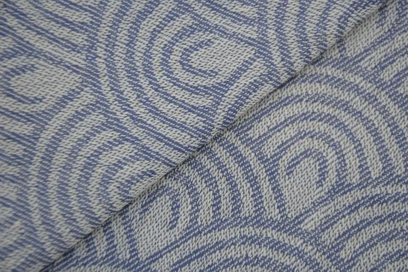 Blue Waves 100% Cotton Towel