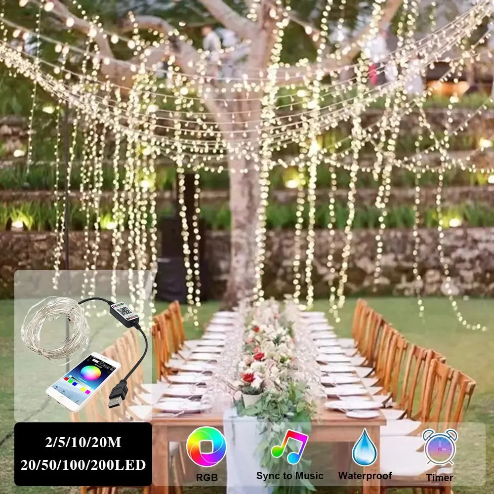 Bluetooth LED String Lights