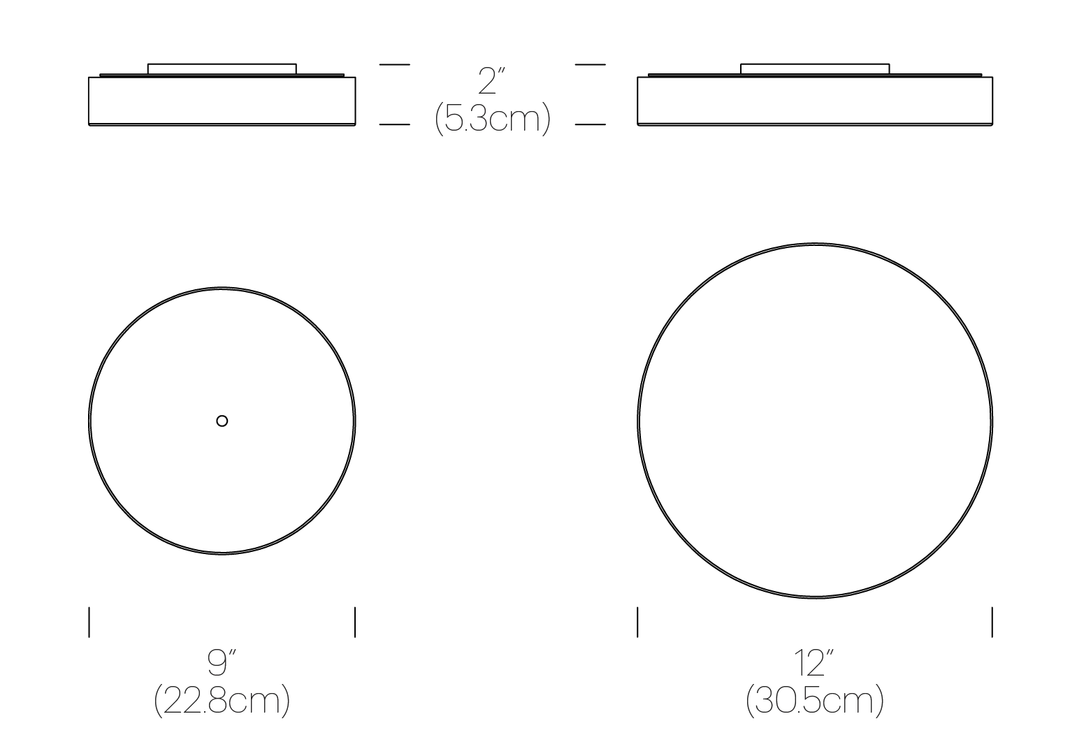 Bola Disc Multi-Light Canopy