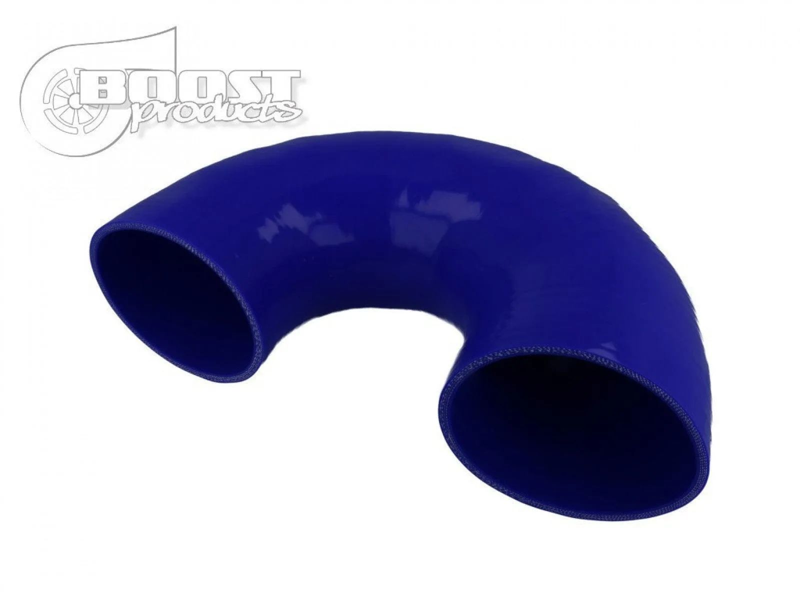 BOOST Products Silicone Elbow 180 Degrees, 35mm (1-3/8") ID, Blue