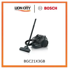 Bosch BGC21X3GB Bagless vacuum cleaner Serie 4 Black