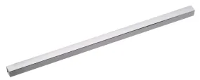 Boston Harbor 618S26-03 Square Towel Bar, 18 in L Rod, Aluminum, Chrome, Surface Mounting :EA: QUANTITY: 1