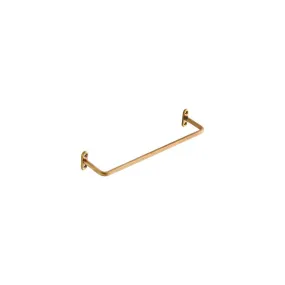 Brass towel bar small