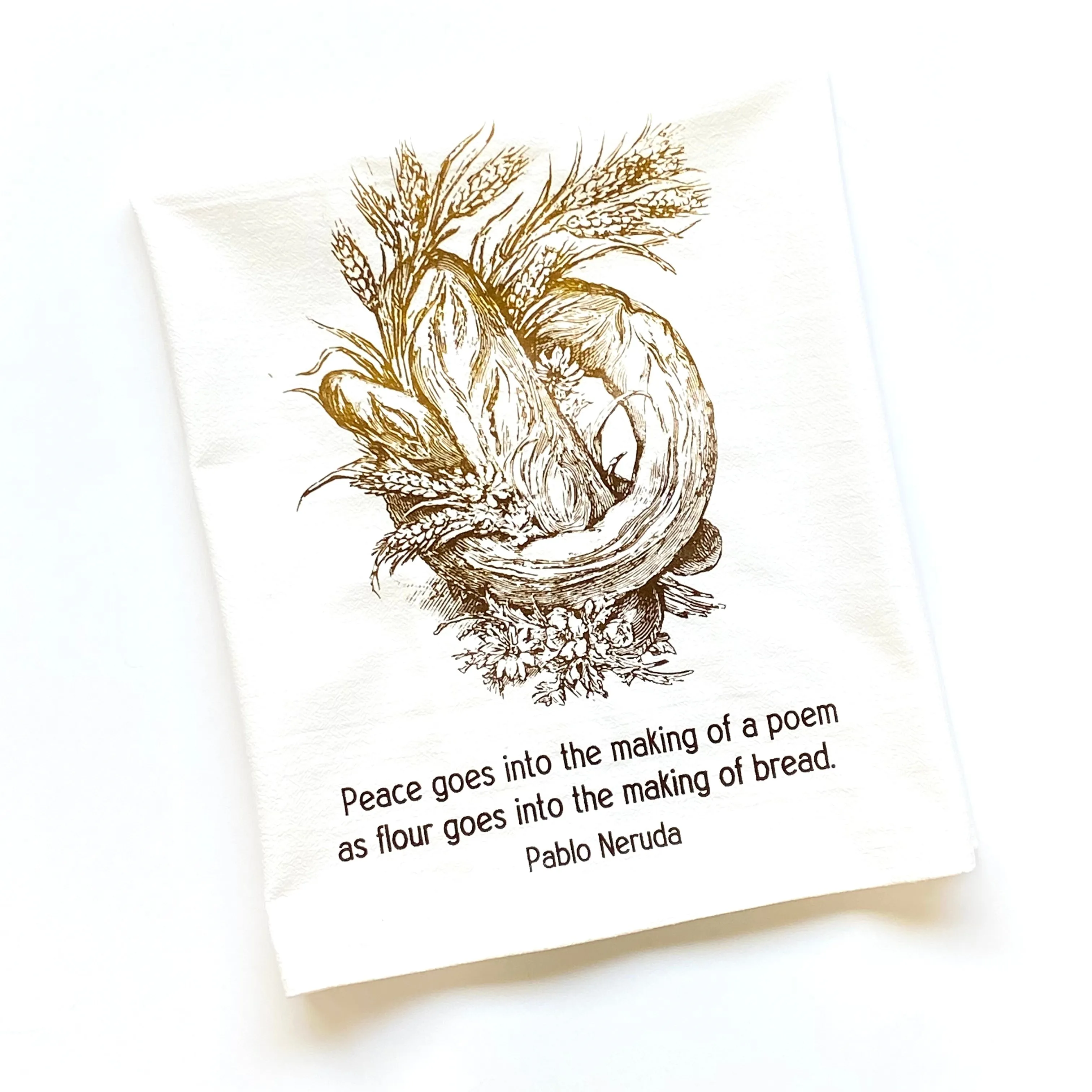 Bread quote Towel