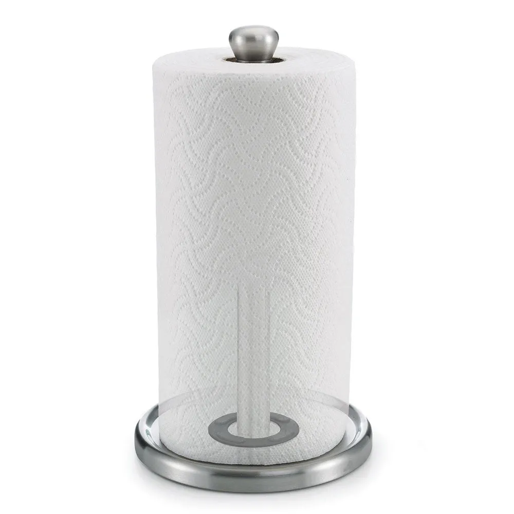 Brushed Stainless Steel Paper Towel Holder