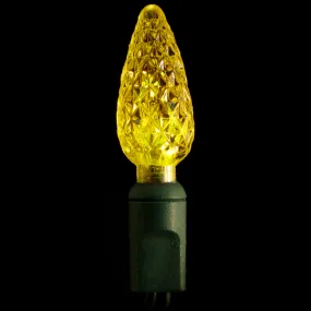 C6 LED Light Set - 70 count - Yellow