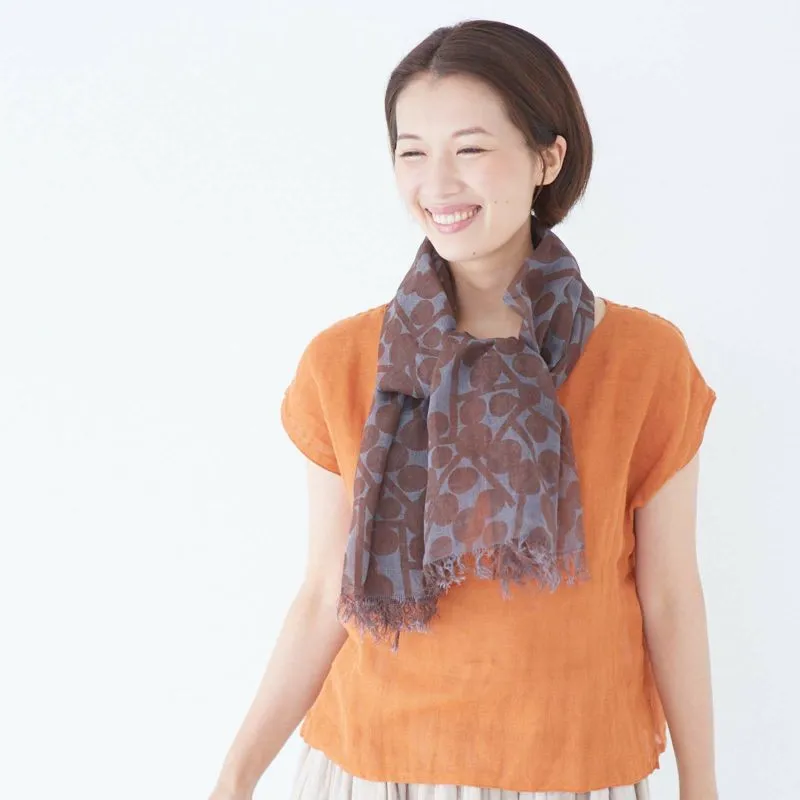 Caya Kinomi Print Scarf