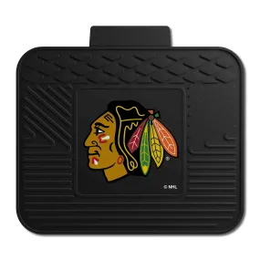 Chicago Blackhawks Back Seat Car Utility Mat - 14in. x 17in.