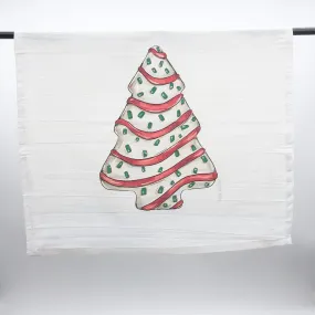 Christmas Tree Cake Towel