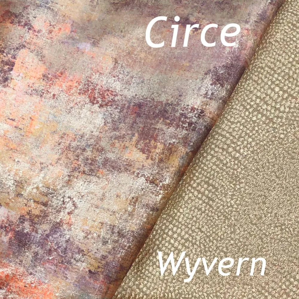 Circe Rose Gold Sunset Velvet Pillow Cover