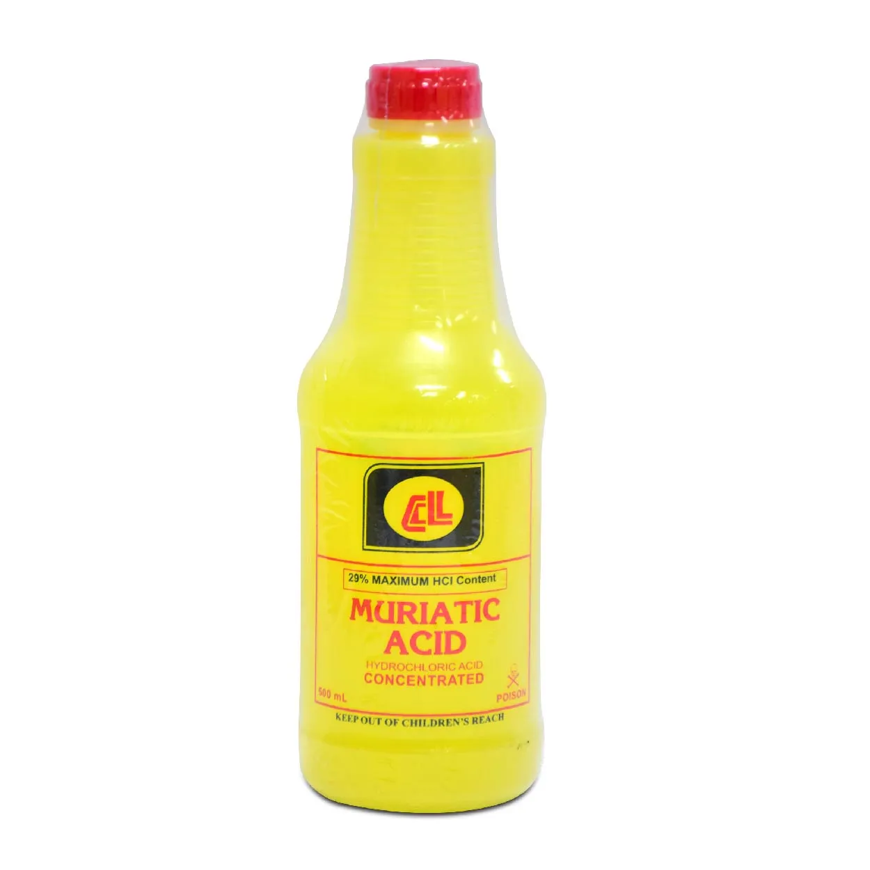 CL Muriatic Acid Hydrocloric Acid Concentrated 500ml