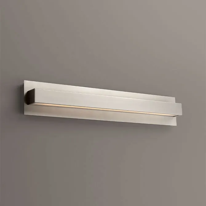 Cold-rolled steel Satin Nickel Vanity Light