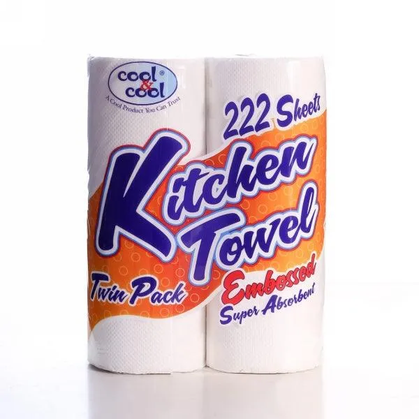 COOL&COOL KITCHEN TOWEL 222 SHEETS