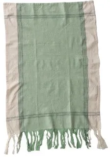 Cotton Tea Towels with Fringe