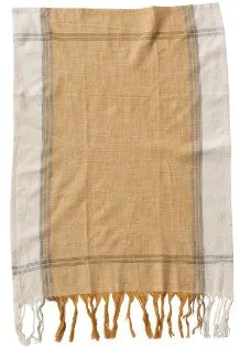 Cotton Tea Towels with Fringe