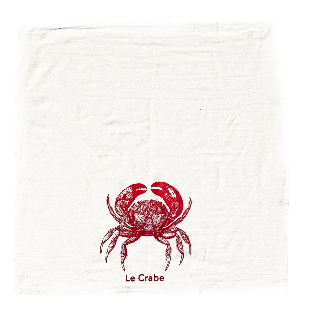 Crab Cotton Towel