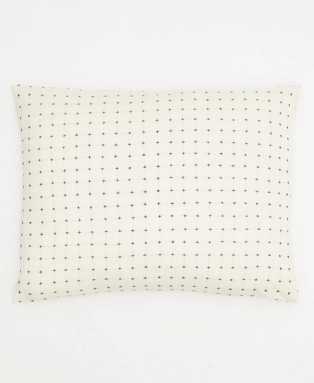 Cross-Stitch Pillow Sham