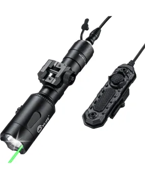 CVLIFE 1680 Lumens Laser Light Combo Tactical Flashlight